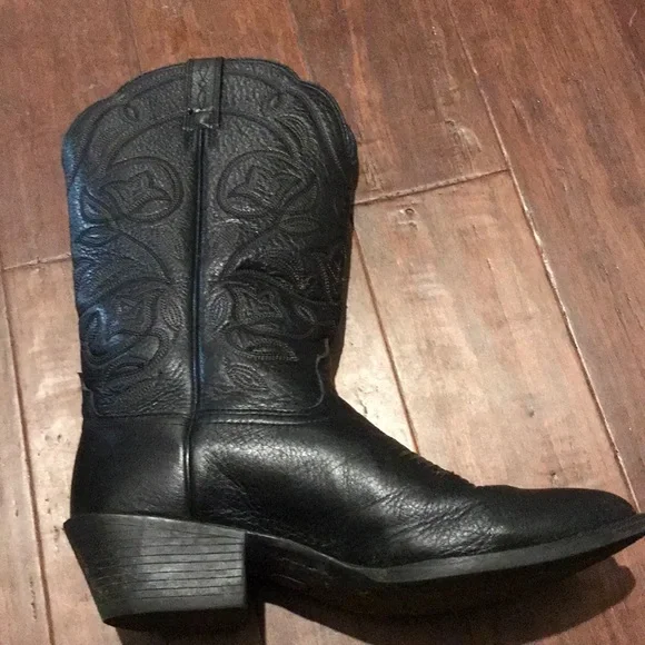 Ariat Black Heeled Boots for Women - Picture 13 of 13